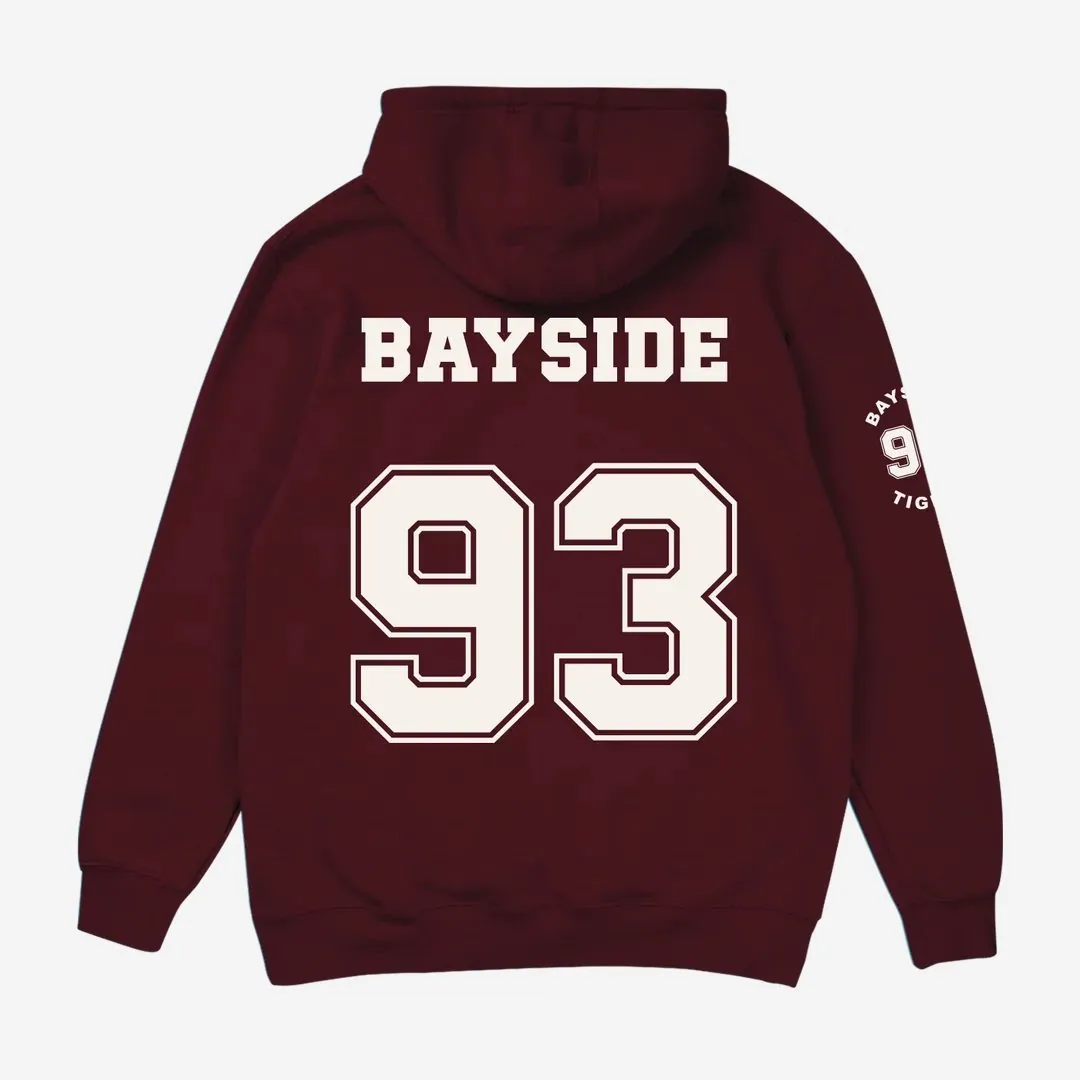 Retro Kid Bayside hoodie, back flat
