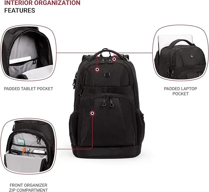Backpack interior features