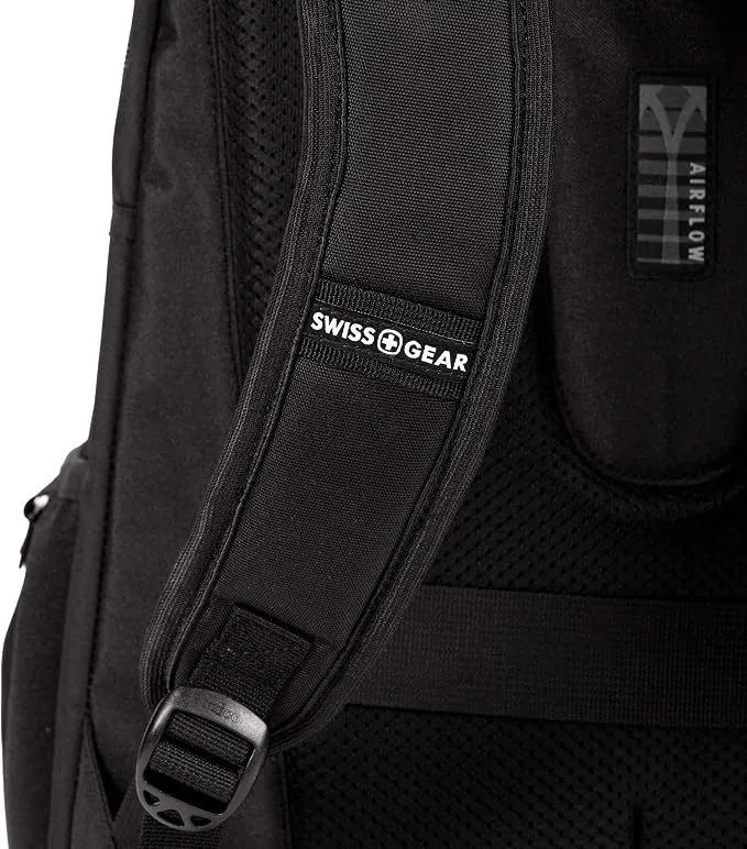 Backpack shoulder strap detail