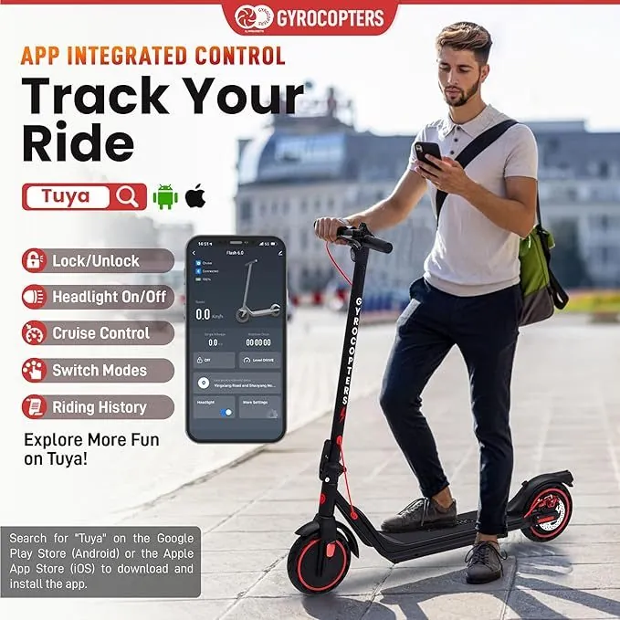 Track your ride: app-integrated controls