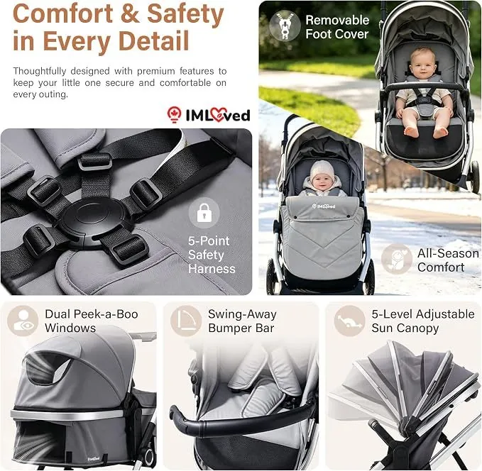 Comfort and safety details