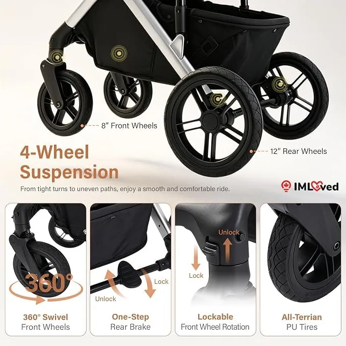 Four-wheel suspension details