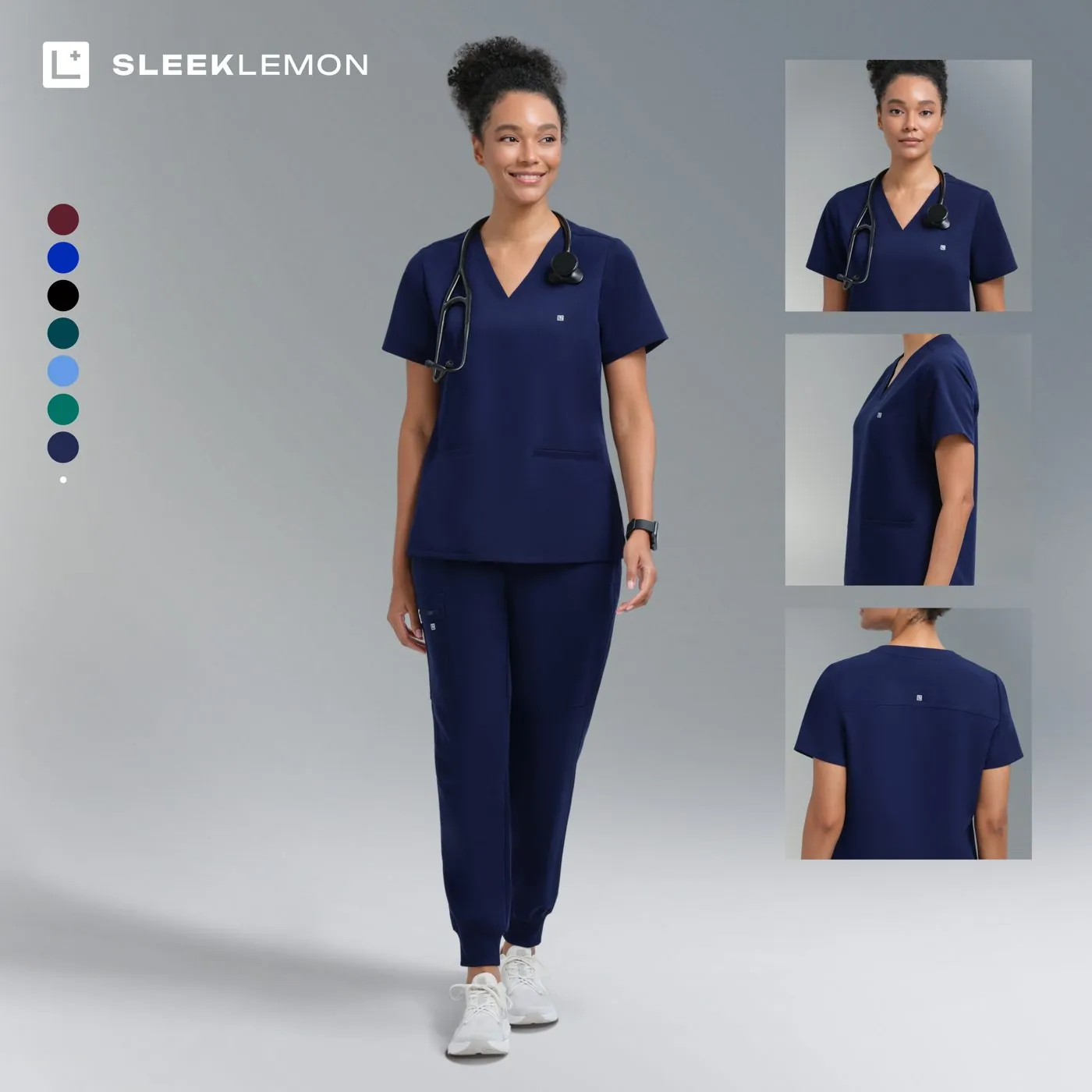 Sleeklemon Navy Blue colourway ad